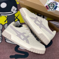 [ CHIU Sneaker 1 ] Giày sneaker nam nữ Asics Court MT Beige Cream Grey bản cao cấp giày asics xám Trắng cao cấp