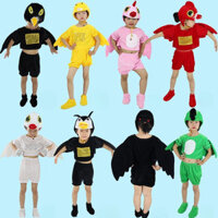 🍒 Chỗ 🍒 Quần Áo Trẻ Em Động Vật Múa Trang Phục Quần Áo Cho Bé Gái 3 Đến 14 Tuổi Chim Bồ Câu / Cú / Quạ / Chim Đại Bàng / Oanh / Vẹt / Chim Trang Phục Mới Lạ Halloween Giáng Sinh