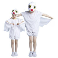 🍀 Chỗ 🍀 Trẻ Em Động Vật Múa Trang Phục Quần Áo Cho Bé Gái 3 Đến 12 Tuổi Nuốt / Quạ / Oanh / Chim Bồ Câu / Vẹt / Chim Đại Bàng / Chim Trang Phục Mới Lạ Halloween Giáng Sinh