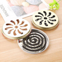 🔥 Chóng Cháy 🔥 khay đựng nhang muỗi Tiện Dụng Chóng Nhiệt đựng nhang muỗi có nắp đậy có hàng sẵn Hộp đựng hương muỗi Hộp / Khay Đựng Nhang Muỗi ✰Kim Loại Lớn Răng Miệng Muỗi Tấm Có Nắp Muỗi Hương Lỗ Chống Cháy Muỗi Hương Khay Chống Muỗi Giá Đựng Hương M