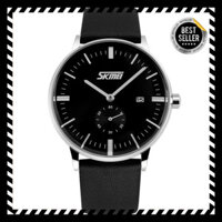 [ CHỐT SALE ] Đồng hồ SKMEI 9099 dây da lịch lãm sang trọng