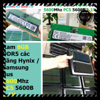 [ CHỐT SALE ] Ram Laptop DDR5 Hynix / Samsung 8GB Bus 5600MHz PC5-5600B 1.1V Dùng Cho Máy Tính Xách Tay
