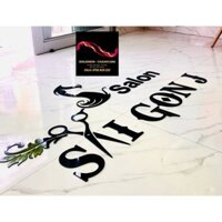 ( CHỮ DÁN TƯỜNG ) [ ảnh thật của shop ] Chữ nổi tên thương hiệu [ chữ nổi gắn tường ]