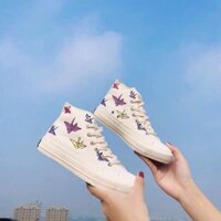 [ Chuẩn auth] RẺ ĐẸP Giầy thể thao nữ cổ cao hạc đổi màu khi ra nắng, giầy sneaker hạc đổi màu .. .. [ HOT ] ️🥇 . NEW "