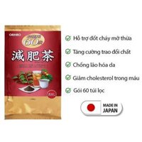 [ CHUẨN NHẬT] Trà Genpi Tea Hãng Orihiro Nhât Bản Full túi 60 gói