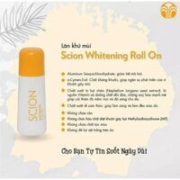 [ Chuẩn Thái ] Lăn Khử Mùi Hôi Nách Scion 75g