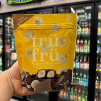 🍫🍌 CHUỐI PHỦ SOCOLA ĐEN ĐẮNG CỦA MỸ TRU FRU NATURE’S BANANAS HYPER DRIED FRESH IN DARK CHOCOLATE GÓI 128G U.S.A 🇺🇸