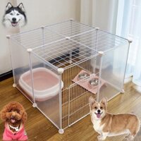 [ CHUỒNG QUỐC DÂN] chuồng chó, chuồng mèo 12 tấm siêu tiện ích