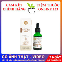 [ CHỤP THẬT - CHÍNH HÃNG ] Serum Gừng Đen Nano Mộc Nhu 30ml Ngăn Ngừa Nấm Da Đầu