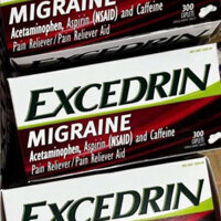 { Chuyên Hàng Mỹ } Viên uống hỗ trợ chứng đau nửa đầu Excedrin Migraine 300iên🇺🇸