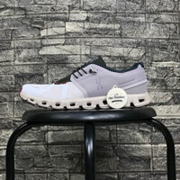 | Classical | Giày ON CLOUD 5 "PEARL FROST WHITE GREY" | Cao Cấp  / Full Box |