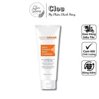 [ Clou Stores ] Tẩy da chết body tinh chất hạt óc chó SenaDemar 200ml Daily Scrub & Body Cleanser