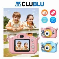 -CLUBLU- Máy Ảnh Kỹ Thuật Số Mini HD Cute Phi Hành Gia 20 Triệu Pixel 1920P Đồ Chơi Cho Bé Hể Sạc Lại Chống Sốc Cao Cấp