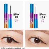 [ có bill ] Kẻ mắt nước Mis.ha eyeliner Ultra Powerproof