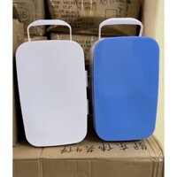 ( Có clip thực tế) Tủ lạnh mini 8l 12v-24v dành cho xe hơi, xe con, xe tải nhỏ gọn siêu tiện dụng