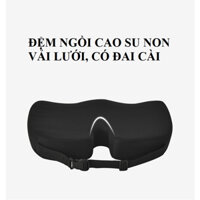 [ Có Đai Cài Cố Định ] Đệm Lót Ghế Văn Phòng Cao Su Non Vải Lưới Đen Thoáng Khí CAO CẤP SBK2051