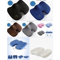 [ CÓ GEL LẠNH ] Đệm Lót Ghế Văn Phòng Cao Su Non VẢI LƯỚI THOÁNG KHÍ CAO CẤP SBK1191