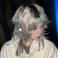 🔥 có hàng sẵn 🔥 Mũ trùm đầu đầy đủ Vị thành niên Xu hướng cá tính Mullet head wig nam Tóc ngắn đuôi sói Nhật Bản Mô phỏng hàng ngày Tóc giả nam Cảm giác bồng bềnh tự nhiên ✧Đầu Mullet Xám Bạc Tóc Giả Nam Đẹp Trai Đuôi Sói Cá Tính Đầu Samurai Nhật Bản Ch