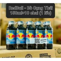 [ Có hỏa tốc ] Lốc 10 chai Bò Cụng Redbull Thái Lan
