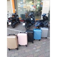 [ Có Hỏa Tốc] Vali khóa kéo du lịch size 20 vân chéo 👉 kiểu dáng sang trọng, màu sắc siêu đẹp