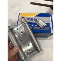 ( Cỡ Nhỡ )Bản lề hai chiều chất liệu inox 304/ Lề quầy bar- 10 cm (bộ 2 cái)