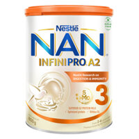 ( Có quà tặng ) COMBO 6 LON Sản phẩm dinh dưỡng công thức Nestlé NAN INFINIPRO A2 3 lon 800g