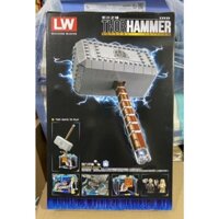 ( có sẵn ) Đồ chơi lắp ráp mô hình Búa của Thor no.2090 + 627 mảnh - Xếp hình thông minh