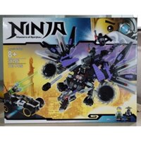 [ Có Sẵn ] Đồ chơi lắp ráp Ninjago Lele 58246 Nindroid Mech Dragon Season 3 - 703 mảnh ghép pcs
