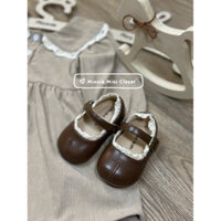( Có sẵn) GIày Búp bê viền trắng Nube Kids