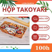 ( có sẵn ) hộp đựng bánh Takoyaki Nhật Bản 8v 100h
