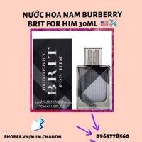 [ Có Sẵn] Nước hoa nam Burberry Brit For Men 30ml 🇺🇸✈️