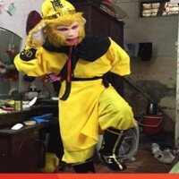 ( CÓ SẴN ) Trang phục Tôn Ngộ Không, Quần áo Tôn Ngộ Không