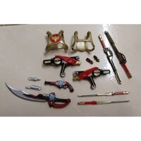 ( Có Sẵn ) Vũ Khí SHF Hurricane Red / Gokai Red / Cuồng Phong Đỏ / Hải tặc đỏ / phụ kiện chính hãng Bandai