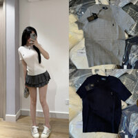 [ CÓ SẴN/HÀNG QC ] ÁO LEN THUN RALPH CỔ TRONG TAY NGẮN | by25