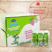 ( có ship tỉnh ) Sữa Susu táo nho thùng 48 chai