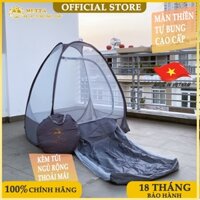 [ Có Túi Ngủ ] Màn - Mùng Thiền Tự Bung METTA - 1M2 Vuông-  BH 18 tháng -  Hàng Chính Hãng