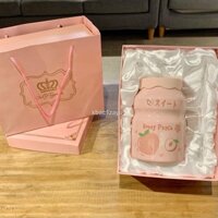 ☋ □ Cốc Nước Ins Yakult Cốc Có Ống Hút Nhà Cốc Sứ Học Sinh Sữa Lưới Cô Gái Màu Đỏ Cà Phê