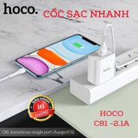 , CỐC SẠC NHANH HOCO C81 - 2.1A