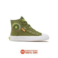 [ COD ] Giày Thể Thao Nam Nữ *_CONVERSE CT ALT STAR HI SPRAY PAINT OLIVE - A03474C Cao Cấp  / Full Box