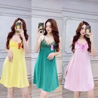 # com bo 5 cái đầm thun lạnh #