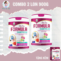 [ COMBO 02 LON 900G- HÀNG CHÍNH HÃNG - DATE MỚI ] Sữa non Formula cho người tiểu đường