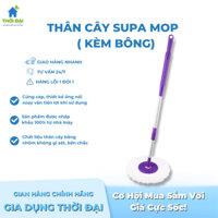 ( COMBO) 1 Cây Lau Nhà 360 OMEGA SUPA MOP + 1 Bông Lau (Nhập Khẩu Chính Hãng Đài Loan)