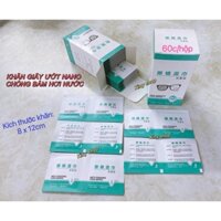 [ Combo 10-60 gói ] KHĂN GIẤY ƯỚT NANO ĐA NĂNG CHỐNG BÁM HƠI NƯỚC