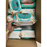( COMBO 10 bich ) KHĂN ƯỚT BABY WIPES 600Gr KHÔNG MÙI.