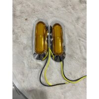 [ Combo 10 chiếc ] Đèn led ngón tay 10 cm viền inox