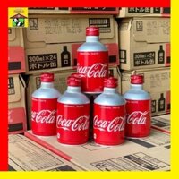 🥤 Combo 10 Lon Coca Cola Nhật 300ml - Nắp Bật