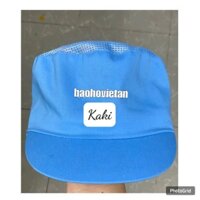 [ Combo 10 nón] Nón kết búi tóc đỉnh lưới trùm tóc vải dầy màu xanh biển đậm