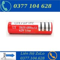 - COMBO 10 PIN SẠC 18650 ULTRAFIRE 4.2V 6800MAH.