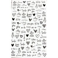 [ Combo 10 Tấm ] STICKER DÁN MÓNG