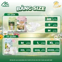 [ Combo 2 bịch ] Tã bỉm dán/quần MOMO NATURE